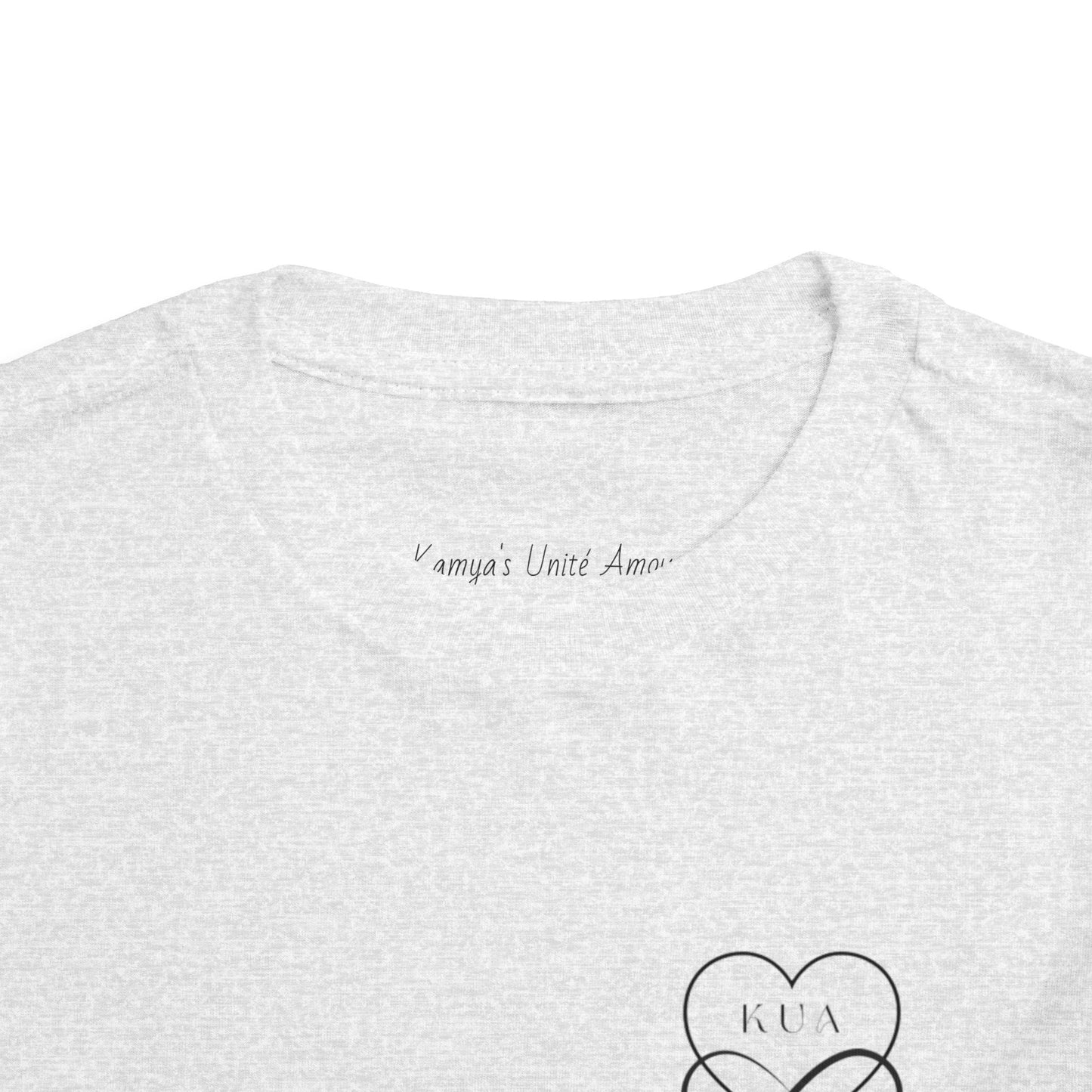 Unité Amour Toddler Short Sleeve Tee - Cute Love Shirt for Kids