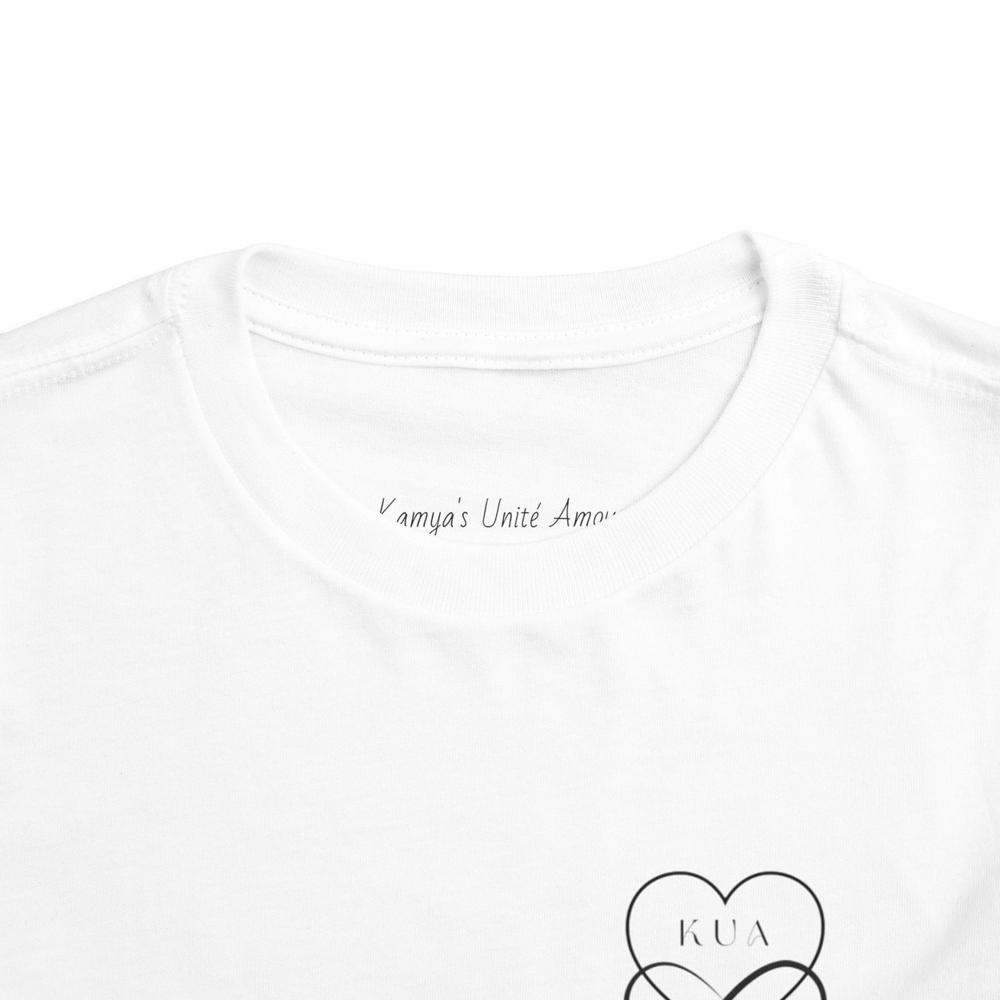 Unité Amour Toddler Short Sleeve Tee - Cute Love Shirt for Kids