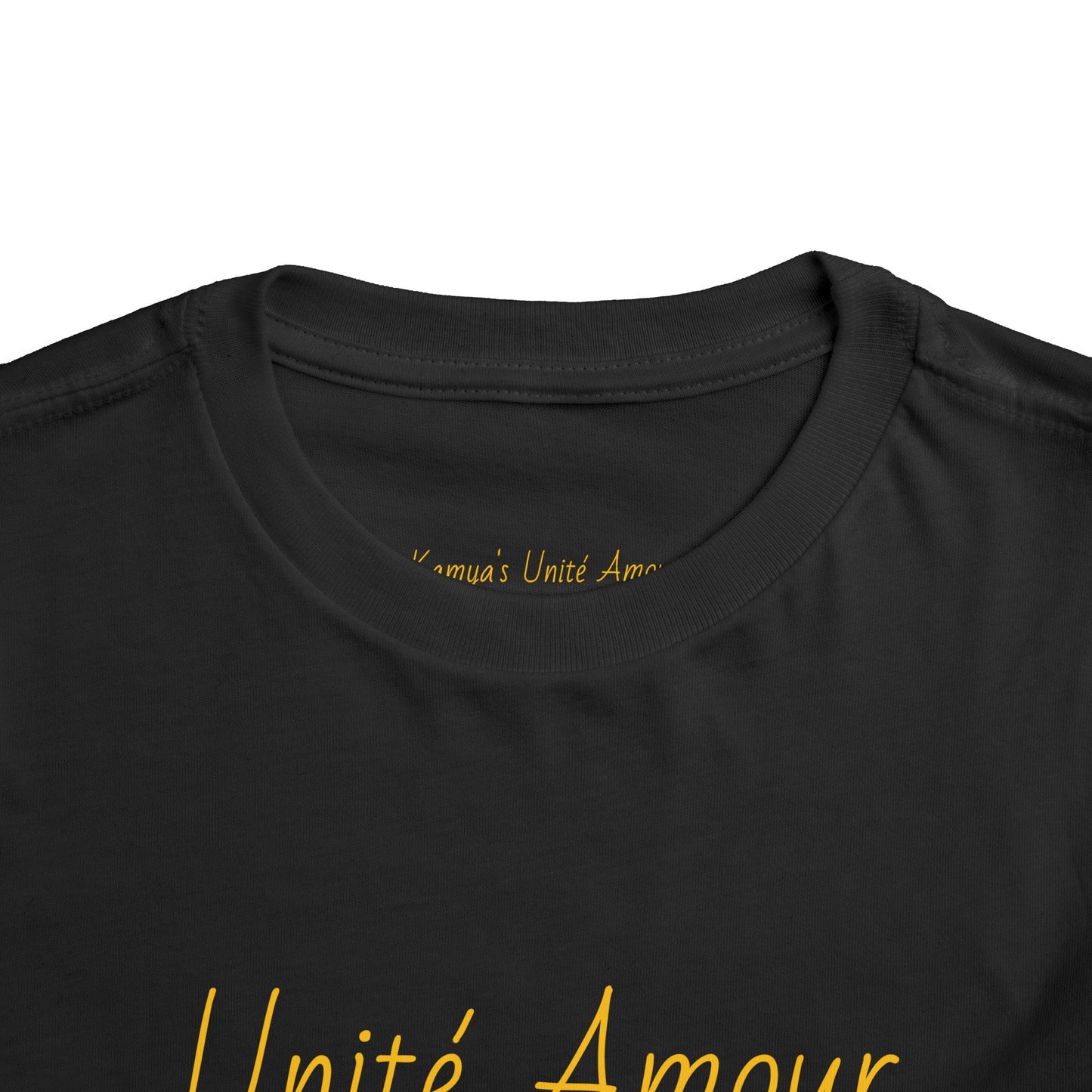 Unité Amour Toddler Short Sleeve Tee - Cute Love Shirt for Kids